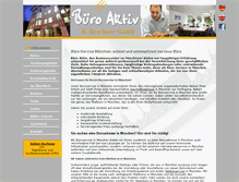 Tablet Screenshot of aktiv-buero.de